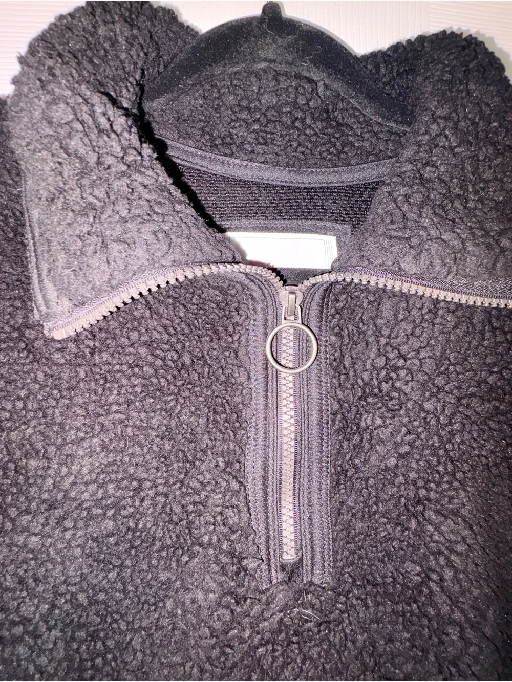 Cozy Sherpa Half-Zip Pullover